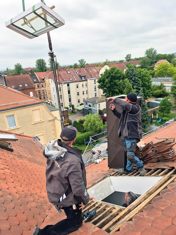 Einbau von Dachfenstern in Zwickau und Umgebung